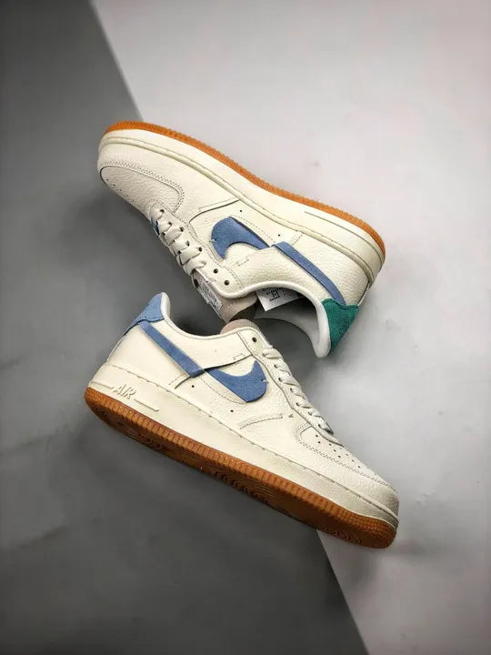Nike Air Force 1 Cream Blue - Hình 3