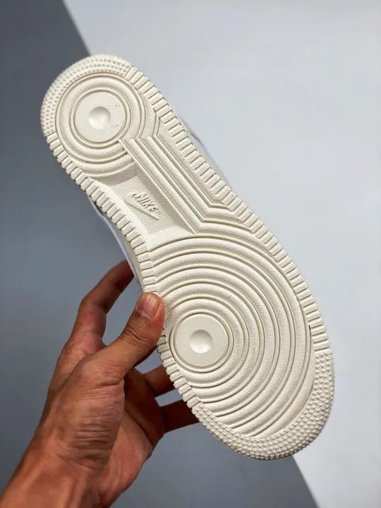 lv8 Nike Air Force 1 White Green - Hình 7
