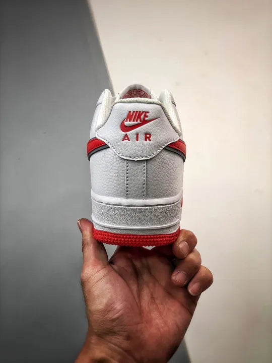 classic Nike Air Force 1 White Red - Hình 8
