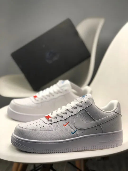 Nike AF1 Double Swoosh White - Hình 3