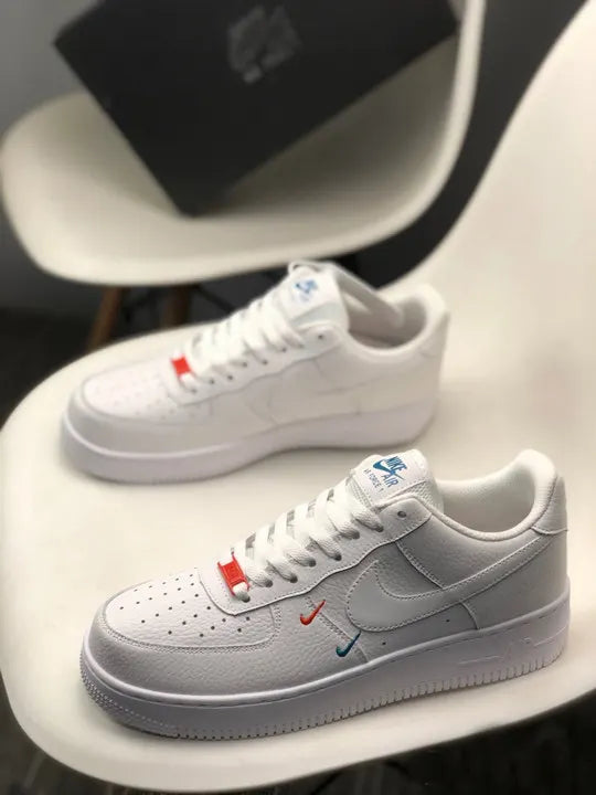 Nike AF1 Double Swoosh White - Hình 2