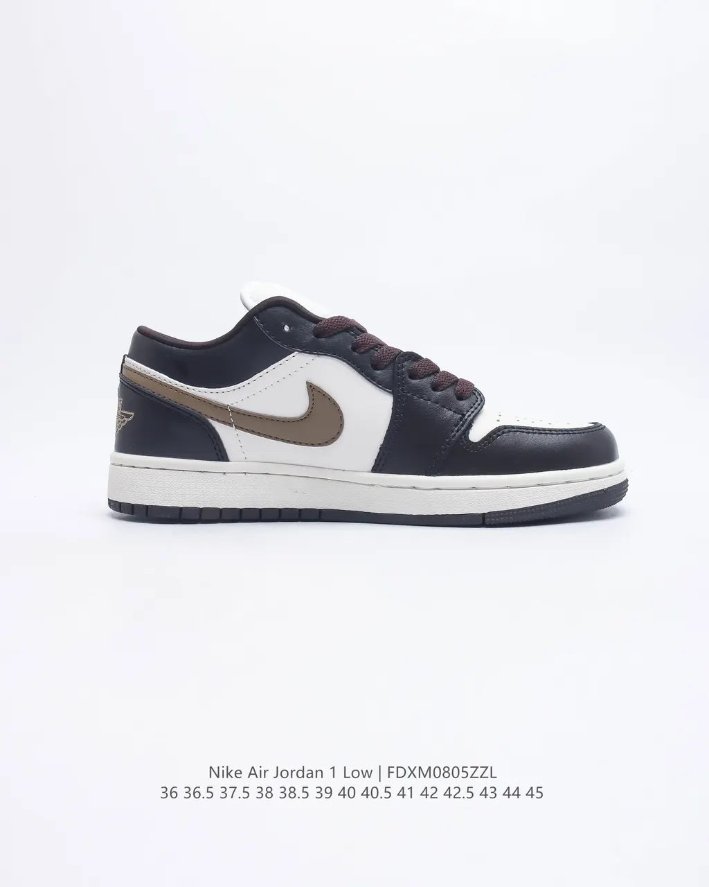 Air Jordan 1 Low Black Bronze - Hình 3