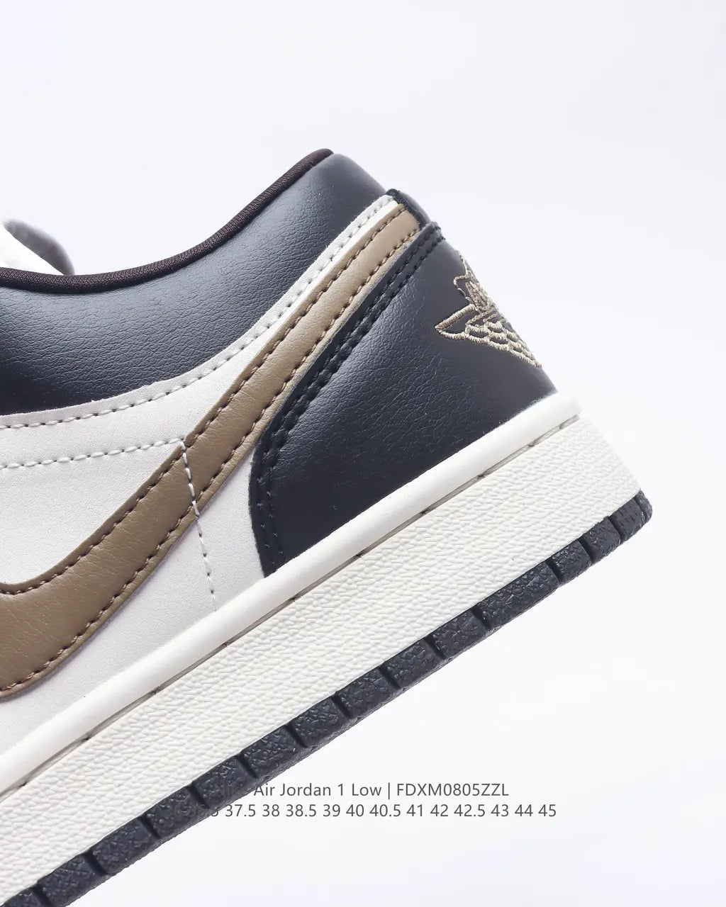 Air Jordan 1 Low Black Bronze - Hình 4