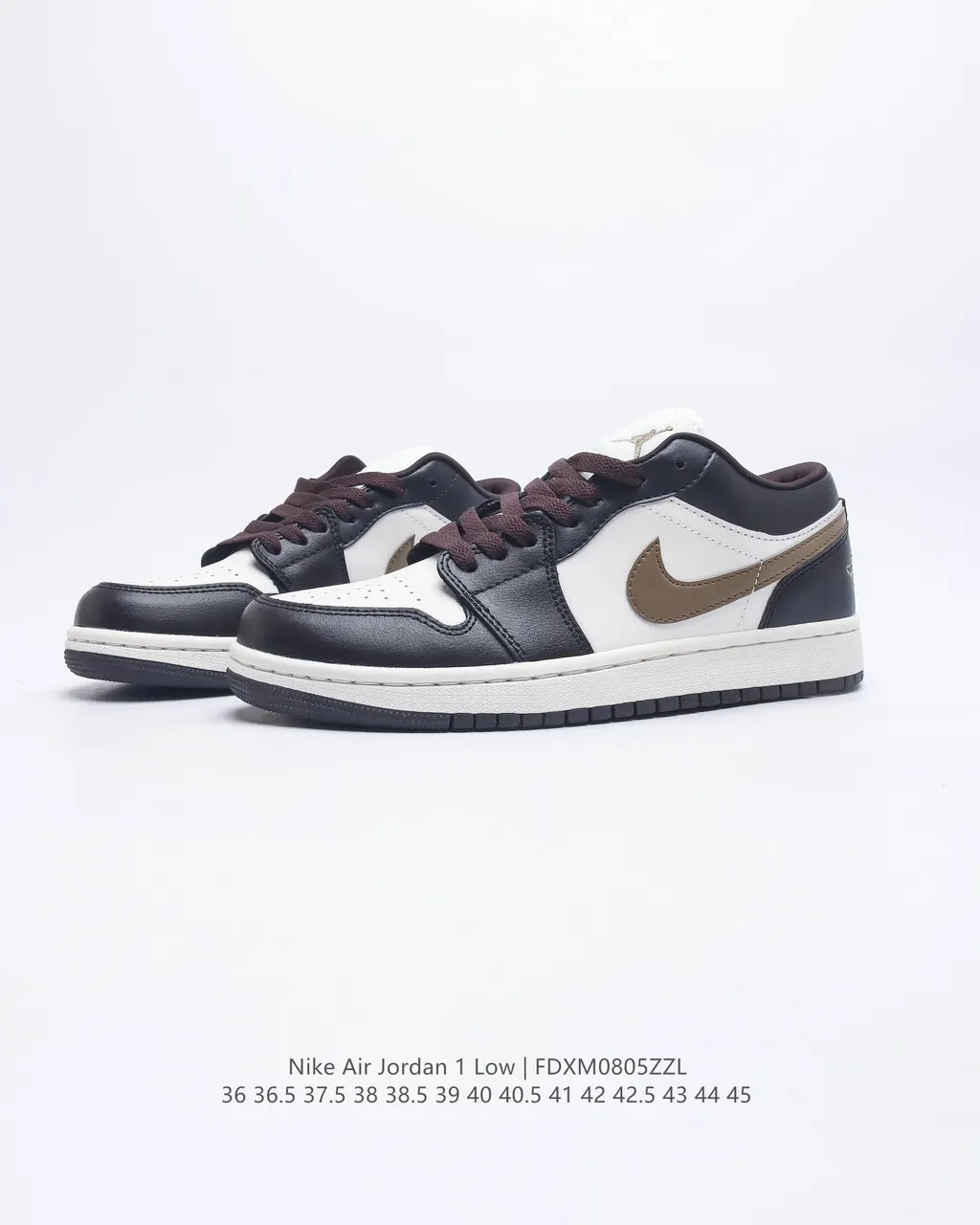 Air Jordan 1 Low Black Bronze - Hình 6