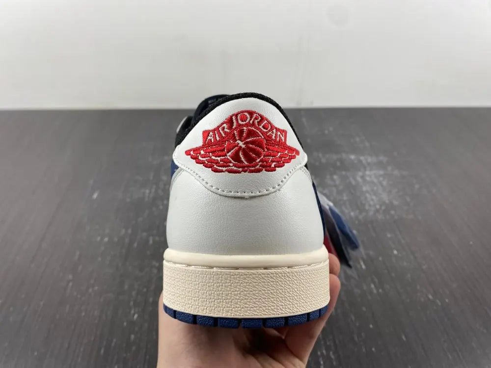 Air Jordan 1 Low Black/Navy - Hình 11