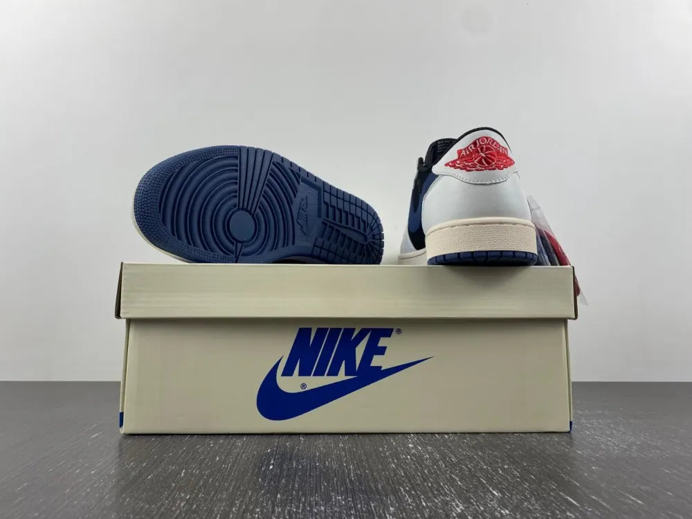 Air Jordan 1 Low Black/Navy - Hình 3