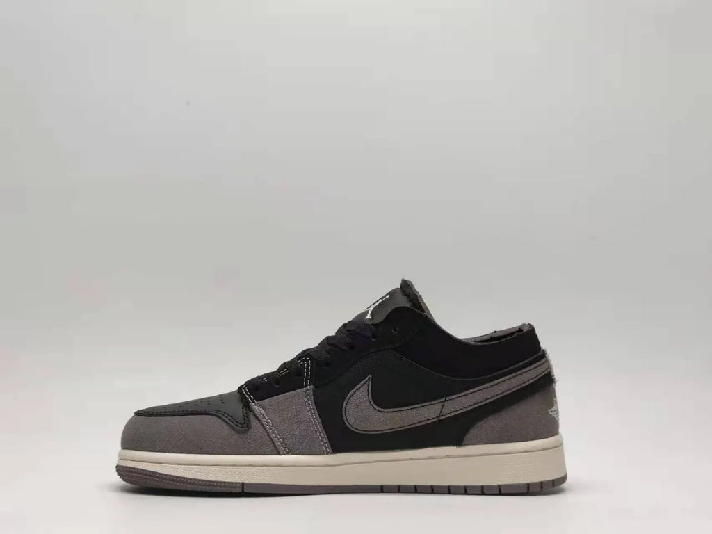 Air Jordan 1 Low Black Grey - Hình 5