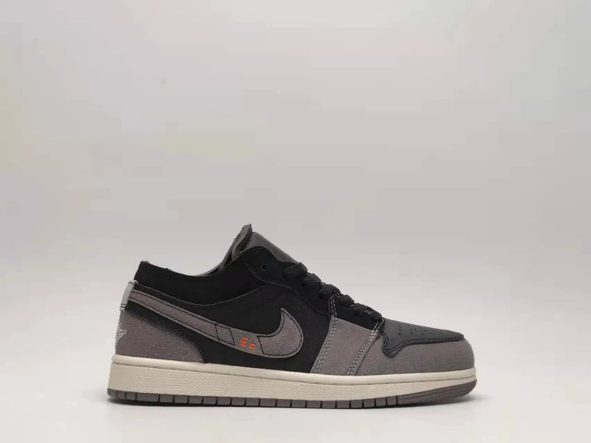 Air Jordan 1 Low Black Grey - Hình 6