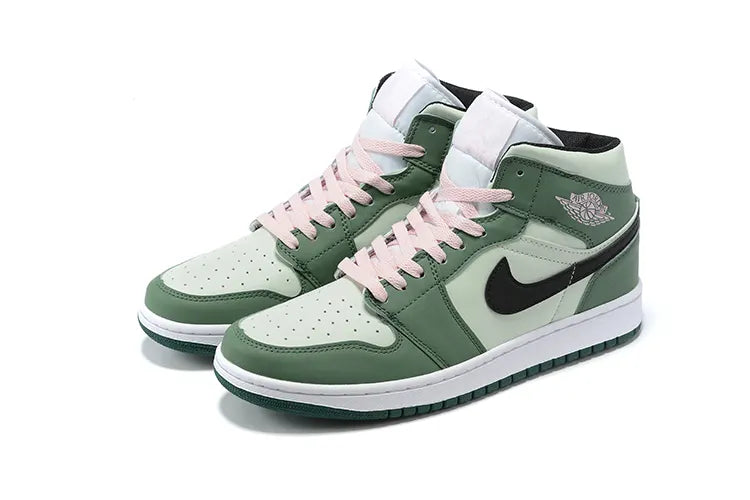 retro Air Jordan 1 Mid Green Mint - Hình 6
