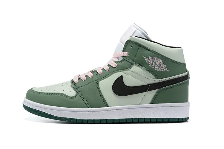 retro Air Jordan 1 Mid Green Mint - Hình 5
