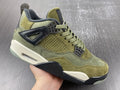 retro Air Jordan 4 Olive Canvas