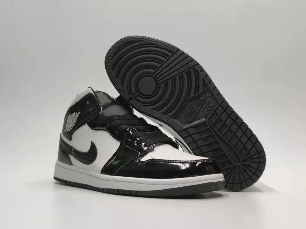 Air Jordan 1 Black White Patent Leather