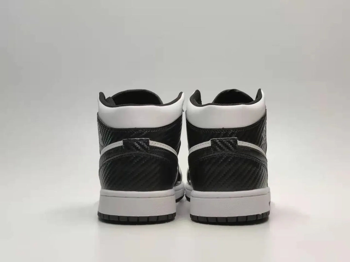 Air Jordan 1 Black White Patent Leather - Hình 2
