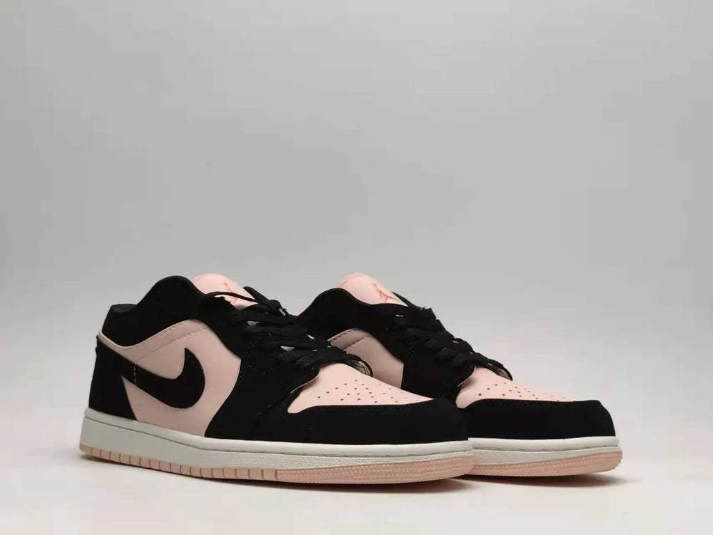 Air Jordan 1 Low Black/Coral - Hình 2