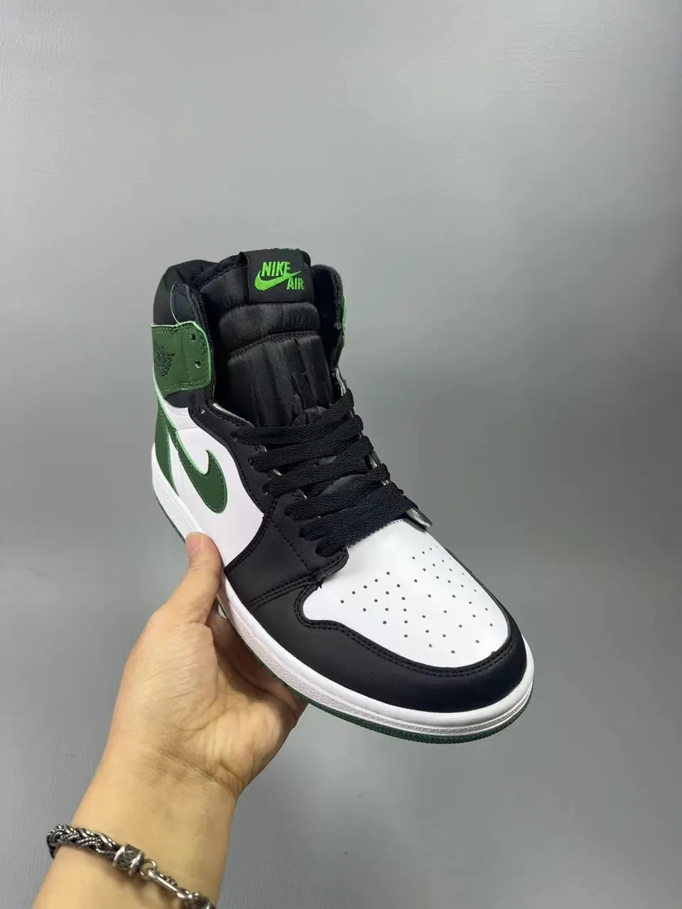 Air Jordan 1 High Green Black