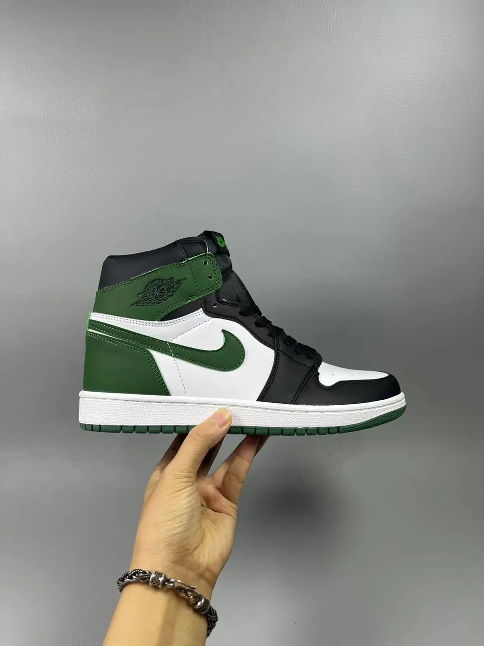 Air Jordan 1 High Green Black - Hình 4
