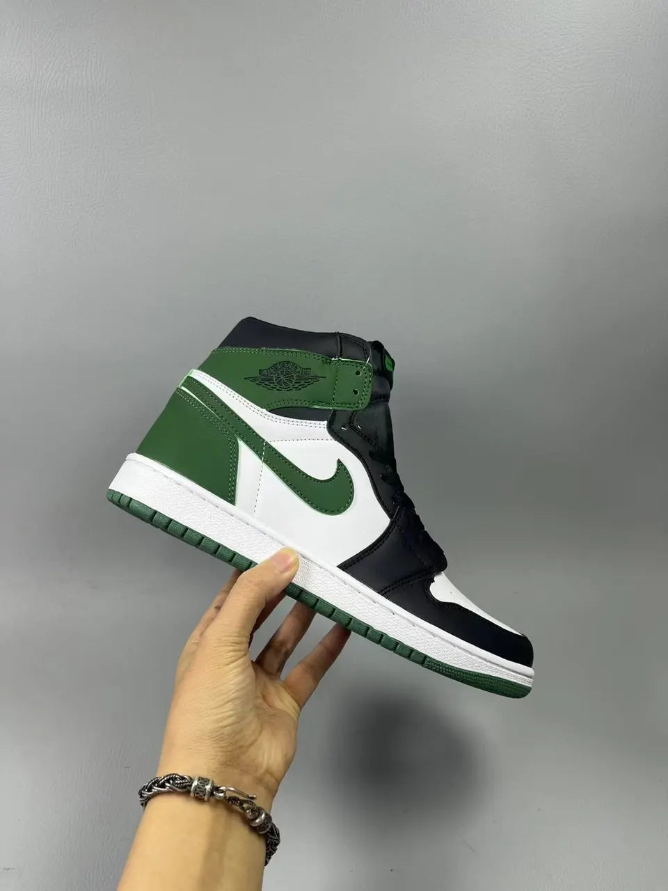 Air Jordan 1 High Green Black - Hình 5