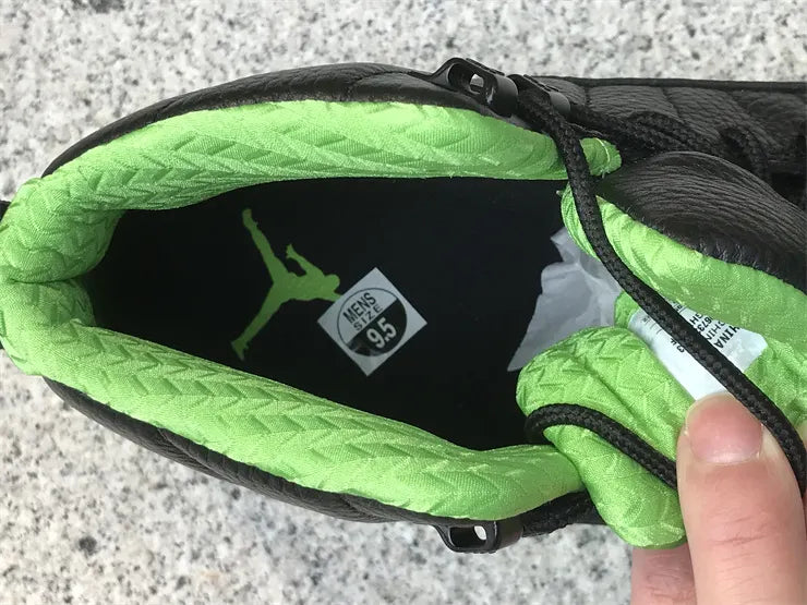 Jordan 12 Black Green - Hình 18