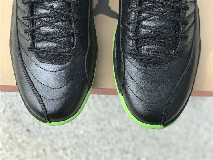 Jordan 12 Black Green - Hình 7