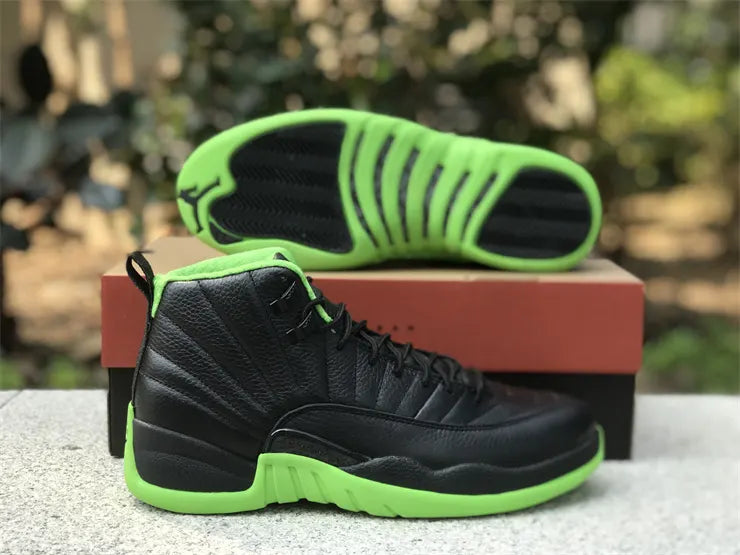 Jordan 12 Black Green - Hình 11