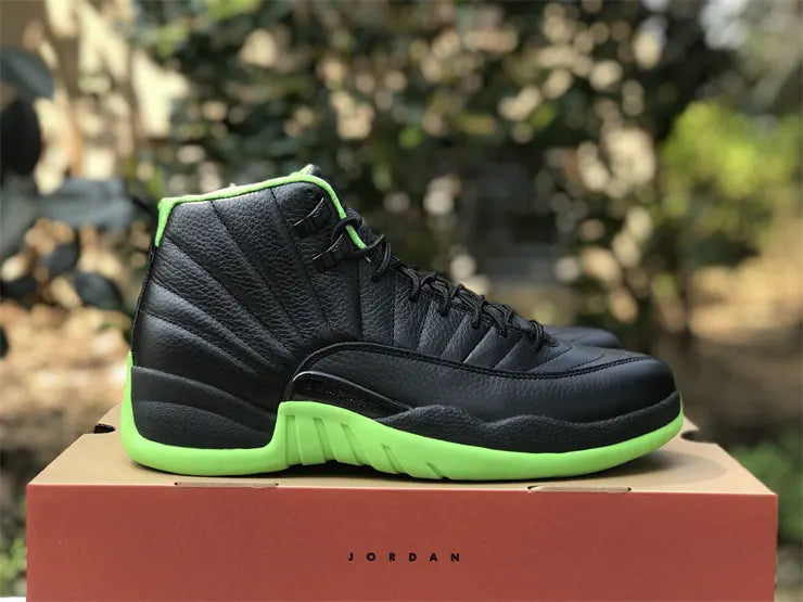 Jordan 12 Black Green - Hình 2