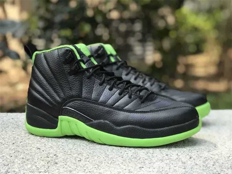 Jordan 12 Black Green - Hình 13