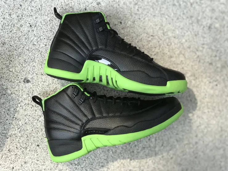 Jordan 12 Black Green - Hình 17
