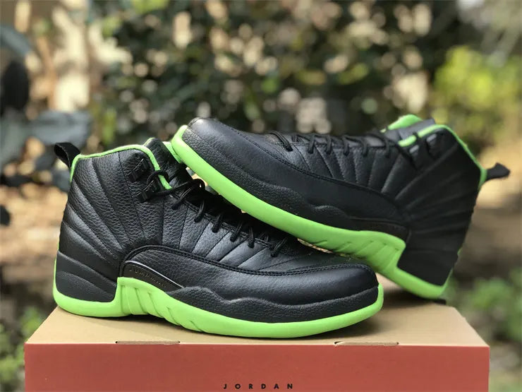 Jordan 12 Black Green - Hình 4