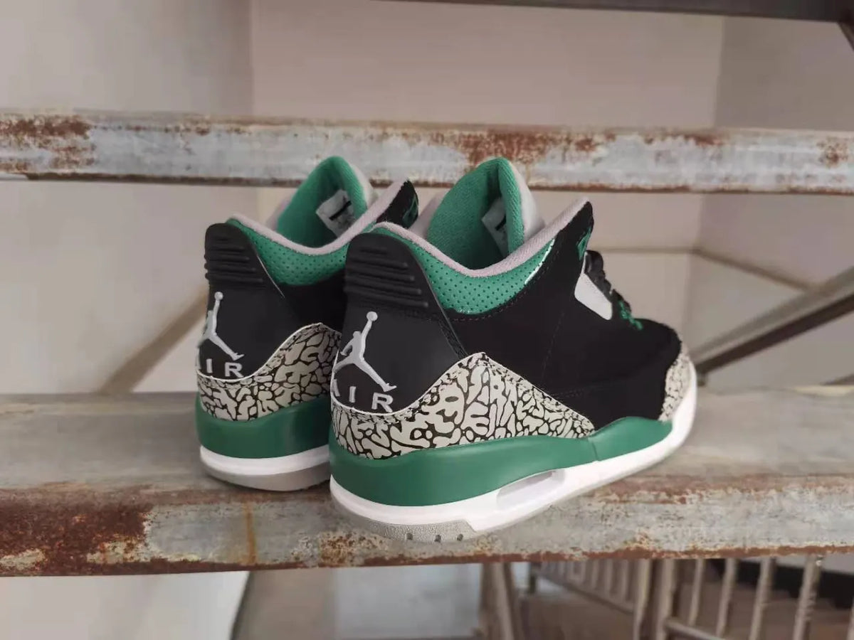 Jordan 3 Black Green - Hình 3
