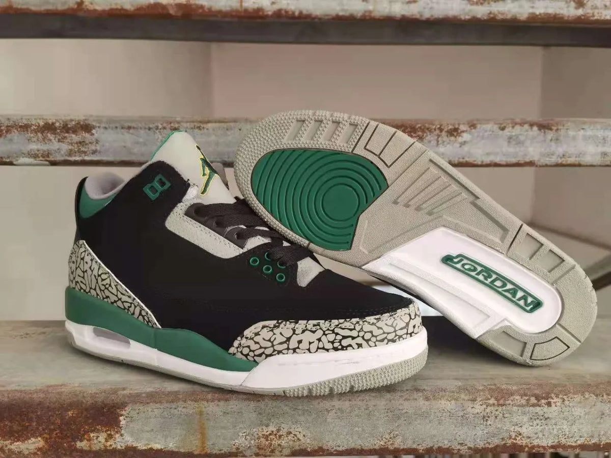 Jordan 3 Black Green