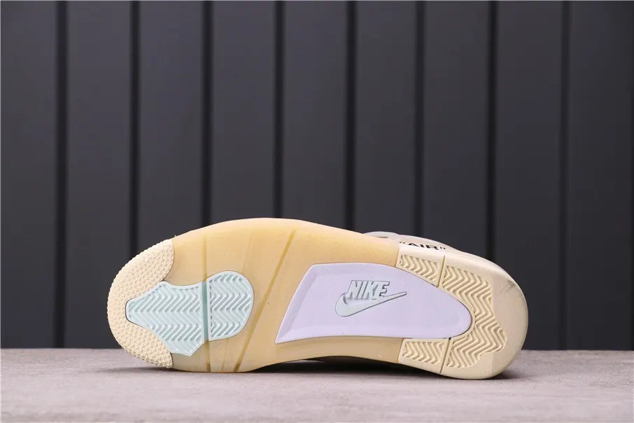 Jordan 4 Retro Off-White Sail - Hình 16