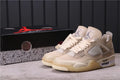 Jordan 4 Retro Off-White Sail