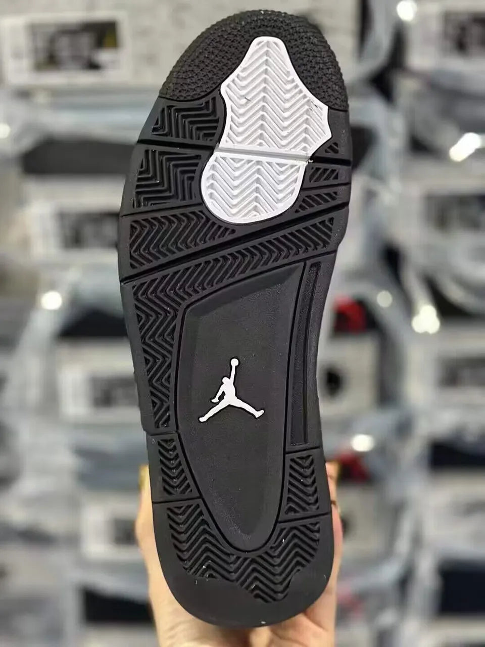 retro Air Jordan 4 Grey Suede - Hình 4