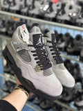 retro Air Jordan 4 Grey Suede