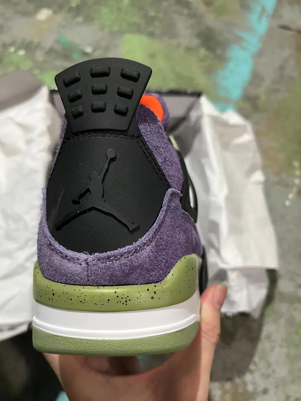 Air Jordan 4 Purple Suede - Hình 5