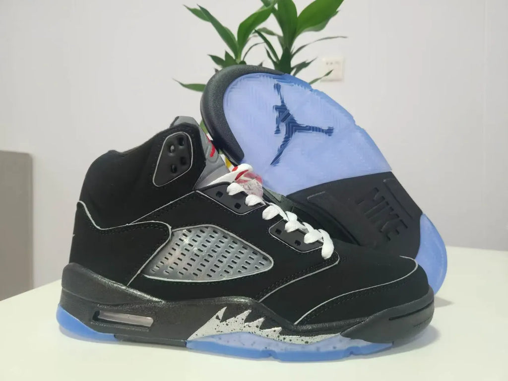 icy Air Jordan 5 Black Stealth - Hình 4