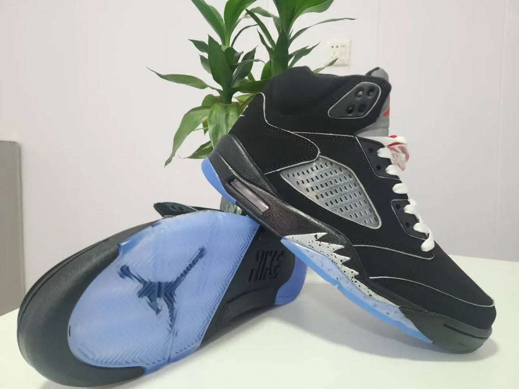 icy Air Jordan 5 Black Stealth - Hình 2