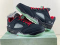 Air Jordan 5 Low Black Red