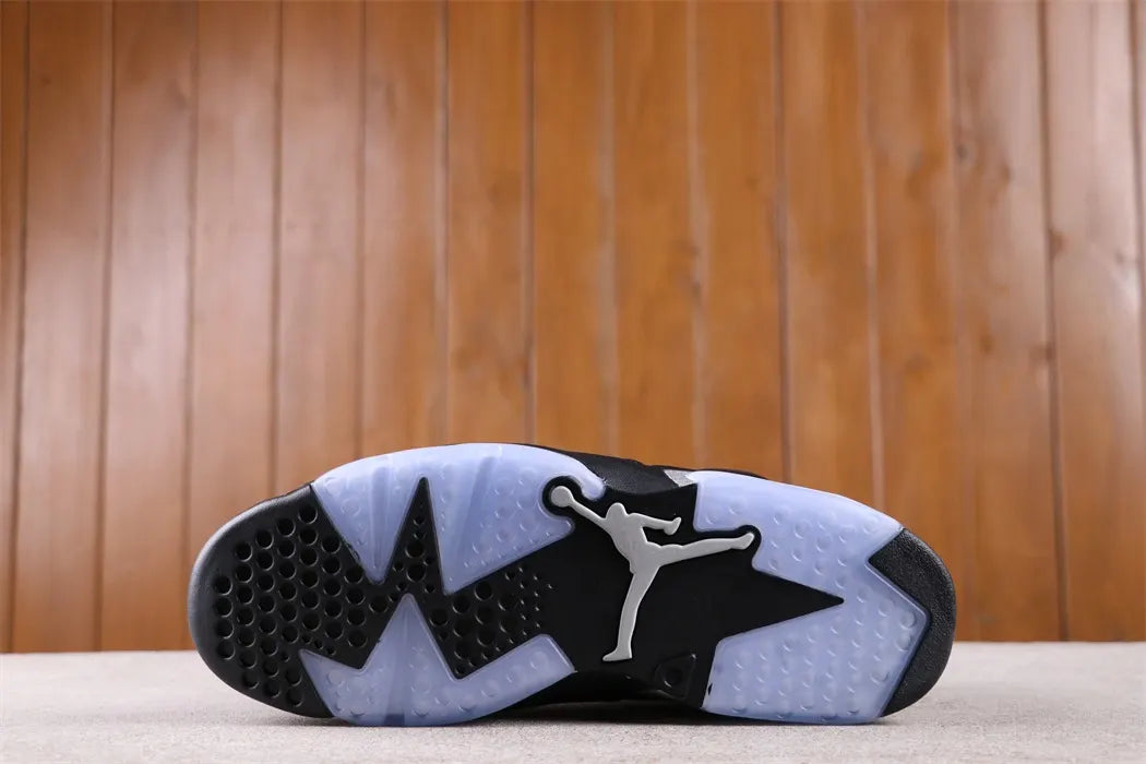 retro Air Jordan 6 Black Chrome - Hình 2