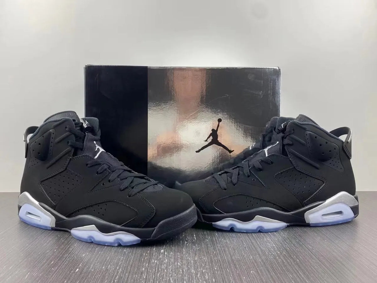 Air Jordan 6 Black Chrome - Hình 8