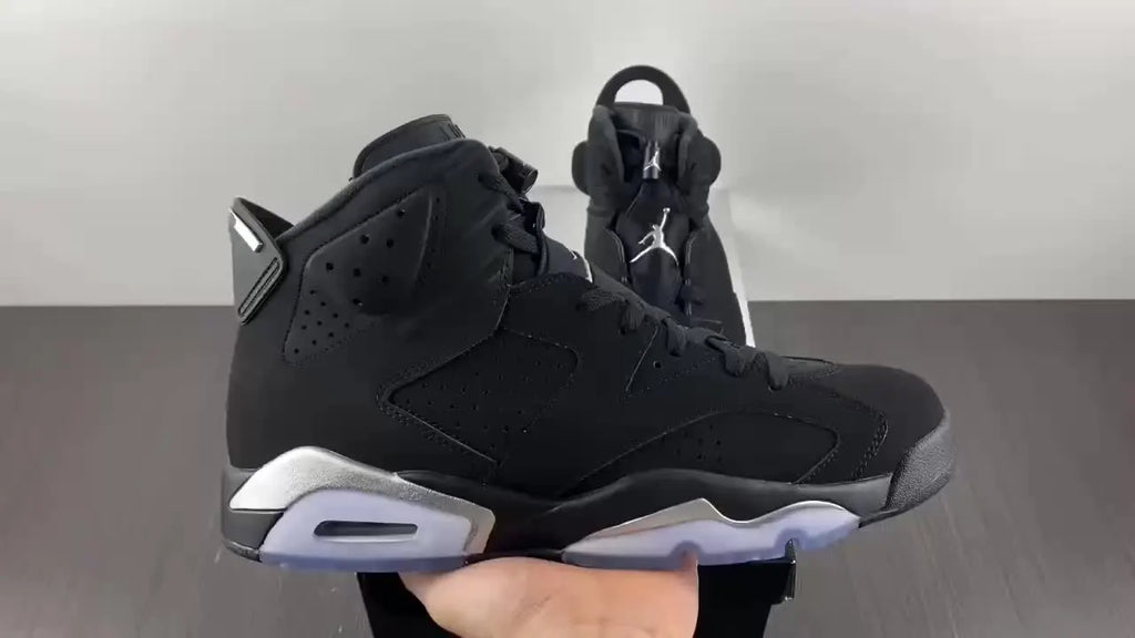 Air Jordan 6 Black Chrome