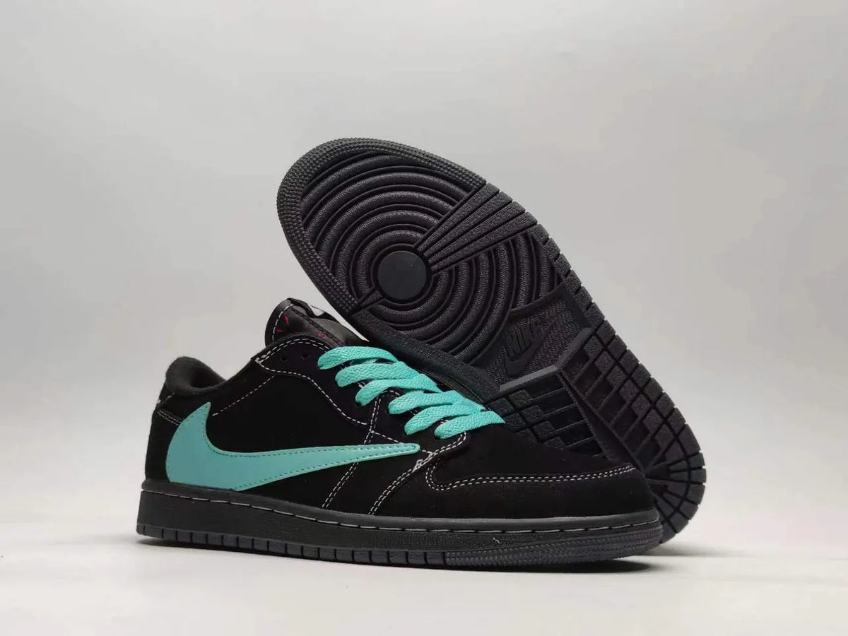 Jordan 1 Low Black Teal - Hình 2