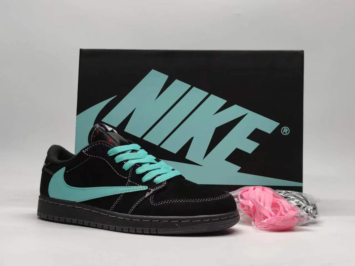 Jordan 1 Low Black Teal