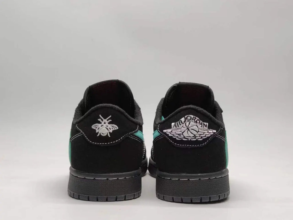 Jordan 1 Low Black Teal - Hình 4
