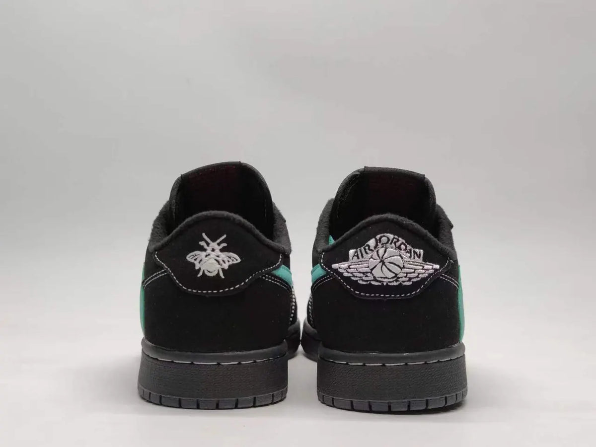 Jordan 1 Low Black Teal - Hình 4