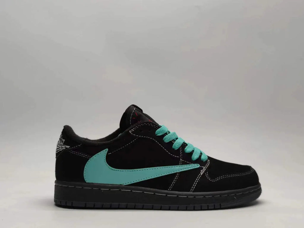Jordan 1 Low Black Teal - Hình 7