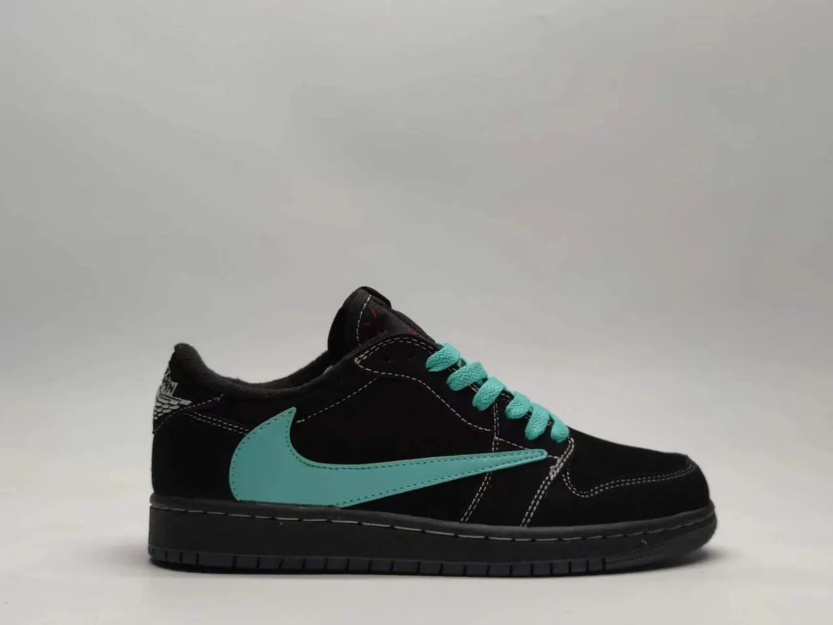 Jordan 1 Low Black Teal - Hình 7