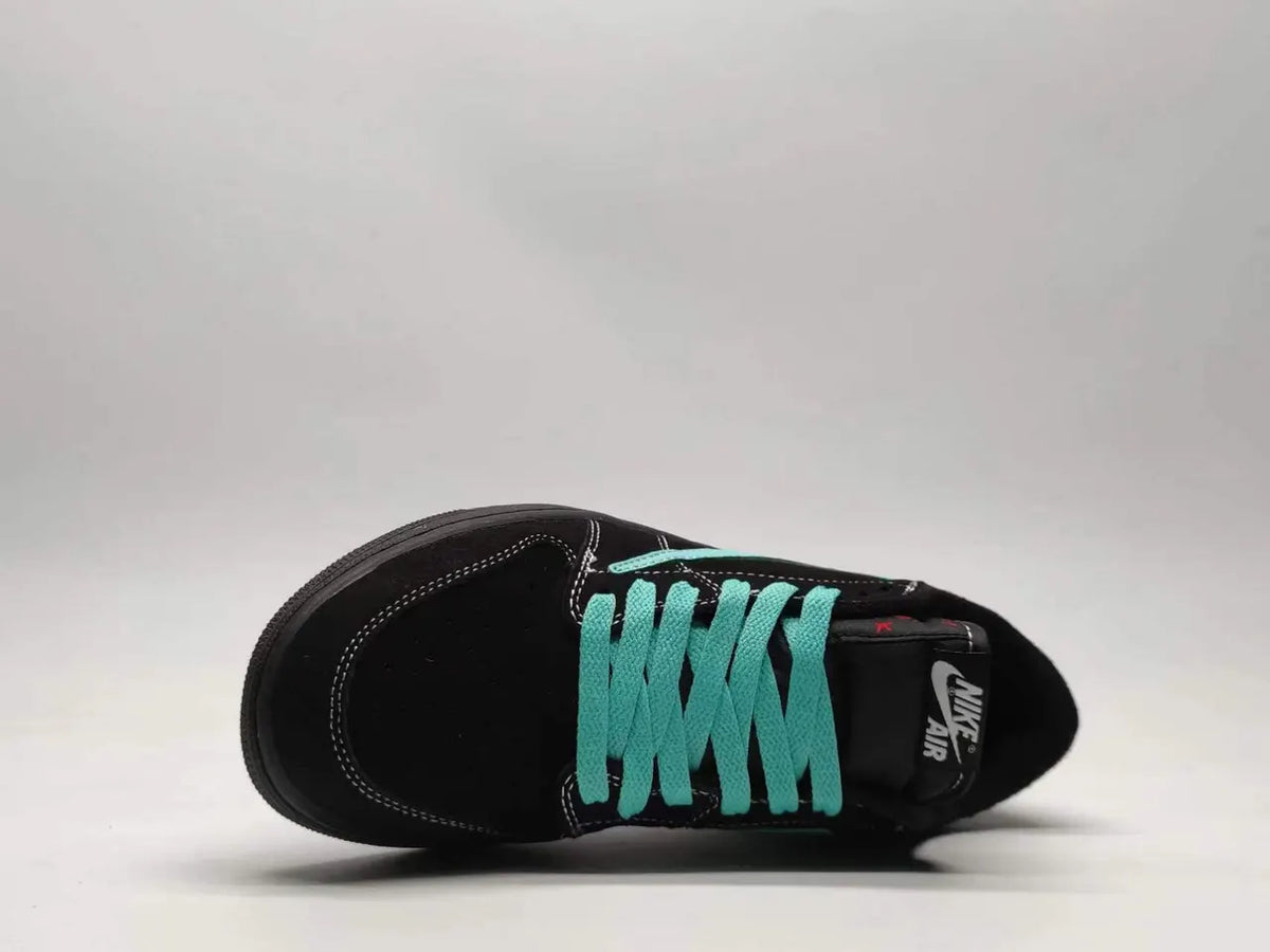 Jordan 1 Low Black Teal - Hình 5