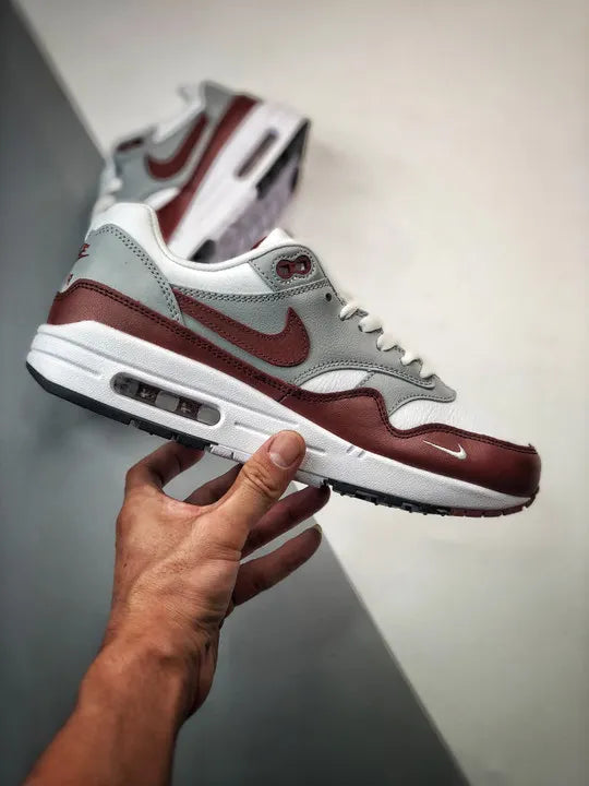 Nike Air Max 1 Burgundy Grey - Hình 2