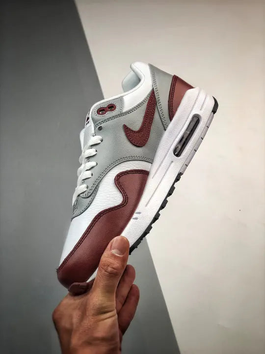 Nike Air Max 1 Burgundy Grey - Hình 5
